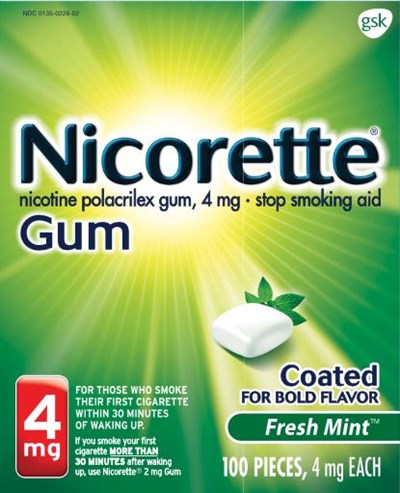 29548XI Nicorette Fresh Mint gum 4 mg 100ct.JPG